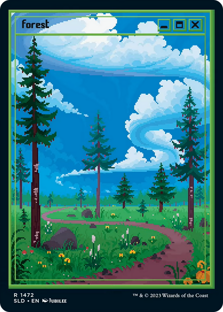 Forest (SLD-1472) [Secret Lair Drop] Foil