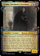 Gríma, Saruman's Footman (LTC-464) [Tales of Middle-earth Commander]: (Showcase) Foil