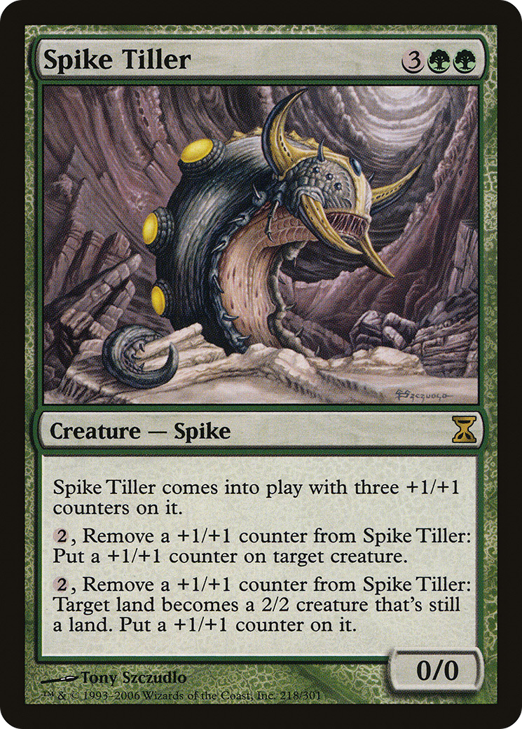 Spike Tiller (TSP-218) [Time Spiral] Foil