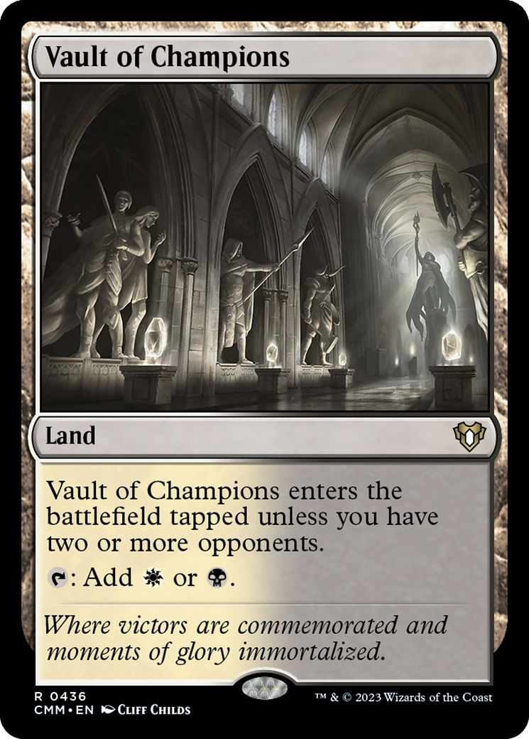 Vault of Champions (CMM-436) [Commander Masters]