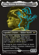 Toby, Beastie Befriender (DSK-356) [Duskmourn: House of Horror] (Borderless) Foil