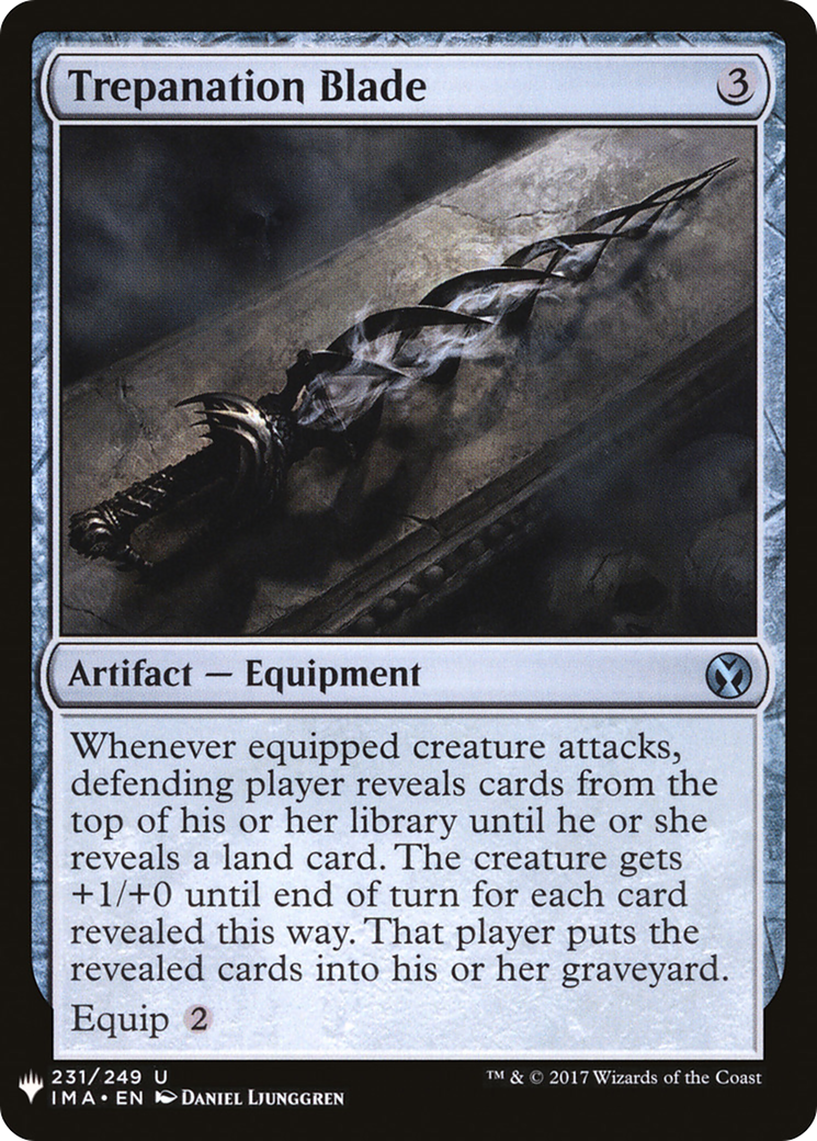 Trepanation Blade (LIST-IMA-231) [The List]