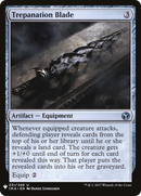 Trepanation Blade (LIST-IMA-231) [The List]