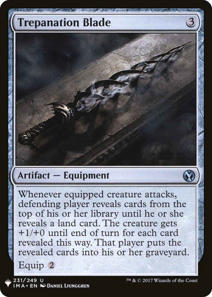 Trepanation Blade (LIST-IMA-231) [The List]