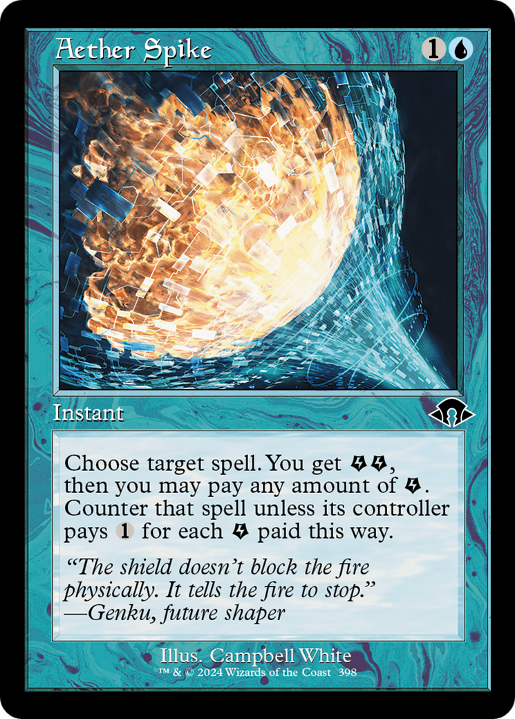 Aether Spike (MH3-398) [Modern Horizons 3] Foil