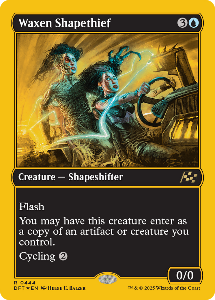 Waxen Shapethief (DFT-444) [Aetherdrift] Foil