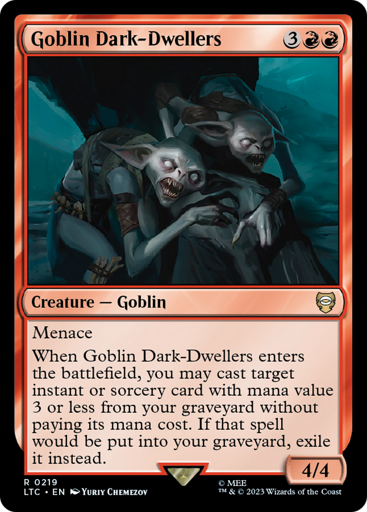 Goblin Dark-Dwellers (LTC-219) [Tales of Middle-earth Commander]