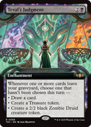 Teval's Judgment (TDC-068) [Commander: Tarkir: Dragonstorm]: (enchantment, Extended Art)