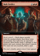 Mob Verdict (MKC-343) [Murders at Karlov Manor Commander]: (Extended Art)