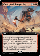 Cataclysmic Prospecting (OTC-060) [Outlaws of Thunder Junction Commander]: (Extended Art)