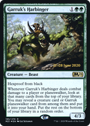 Garruk's Harbinger (PRE-185S) [Core Set 2021 Promos] Foil
