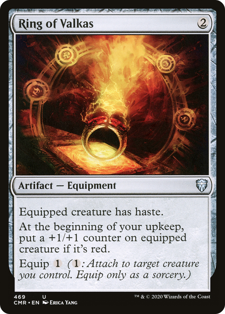 Ring of Valkas (CMR-469) [Commander Legends]