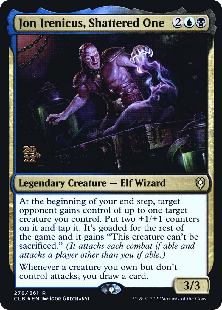 Jon Irenicus, Shattered One (PRE-278) [Battle for Baldur's Gate Promos] Foil