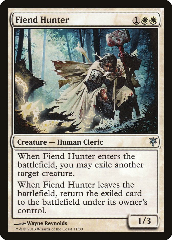 Fiend Hunter (DDK-011) [Duel Decks: Sorin vs. Tibalt]