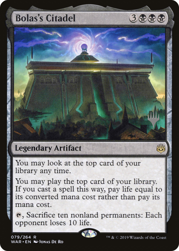 Bolas's Citadel (PPTHB-79P) [Promo Pack: War of the Spark Promos]