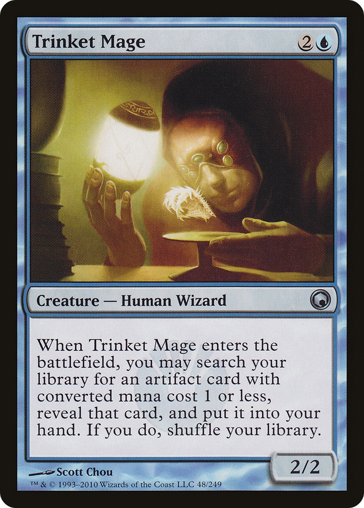 Trinket Mage (SOM-048) [Scars of Mirrodin]