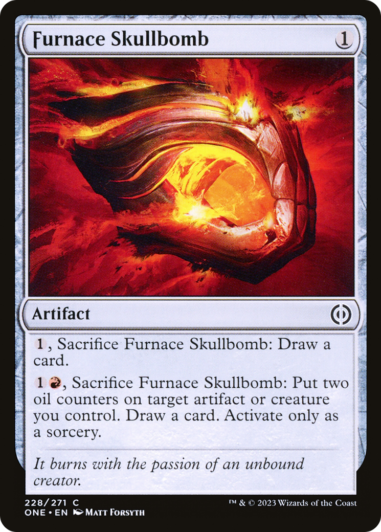 Furnace Skullbomb (ONE-228) [Phyrexia: All Will Be One]