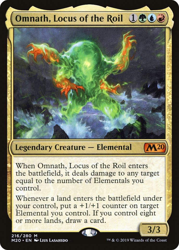 Omnath, Locus of the Roil (M20-216) [Core Set 2020]