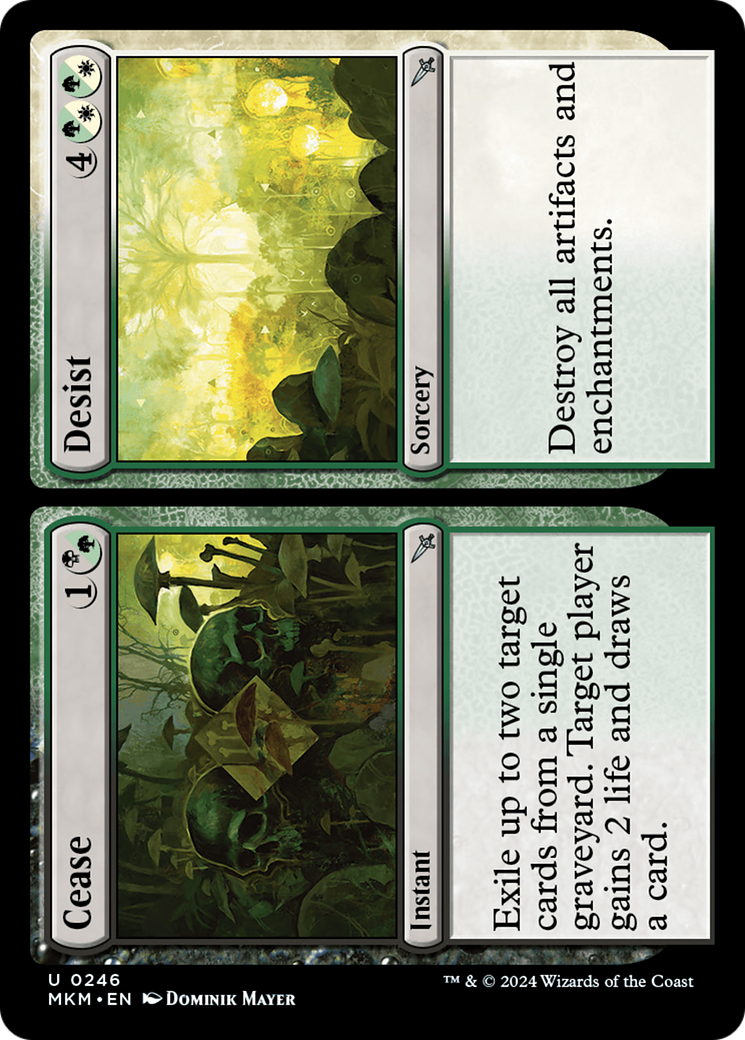 Cease // Desist (MKM-246) [Murders at Karlov Manor] Foil