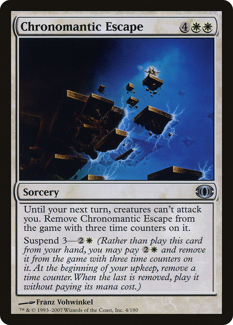 Chronomantic Escape (FUT-004) [Future Sight] Foil