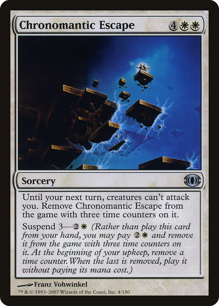 Chronomantic Escape (FUT-004) [Future Sight] Foil
