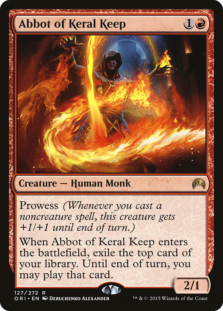 Abbot of Keral Keep (ORI-127) [Magic Origins]