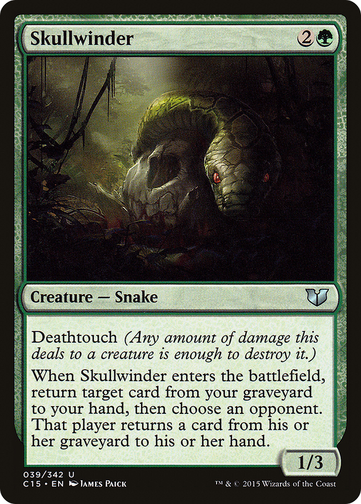 Skullwinder (C15-039) [Commander 2015]
