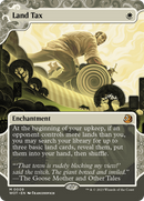 Land Tax (WOT-009) [Wilds of Eldraine: Enchanting Tales]: (Showcase) (Borderless) Foil