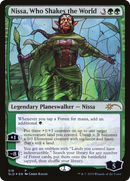 Nissa, Who Shakes the World (SLD-518) [Secret Lair Drop] Foil