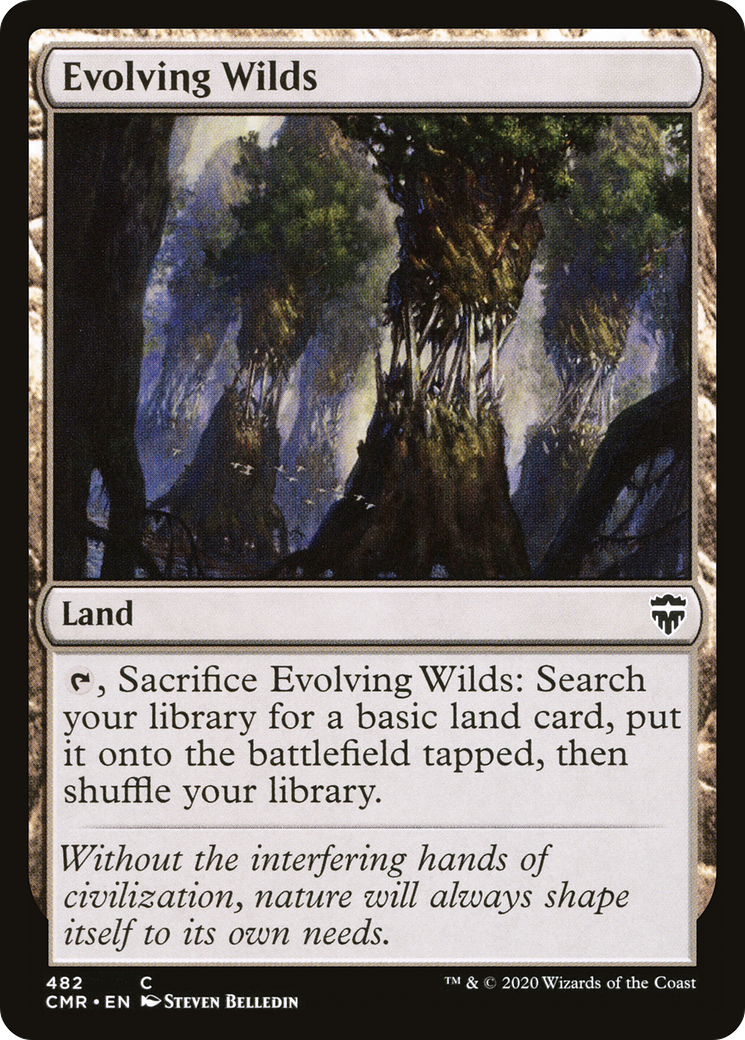 Evolving Wilds (CMR-482) [Commander Legends]