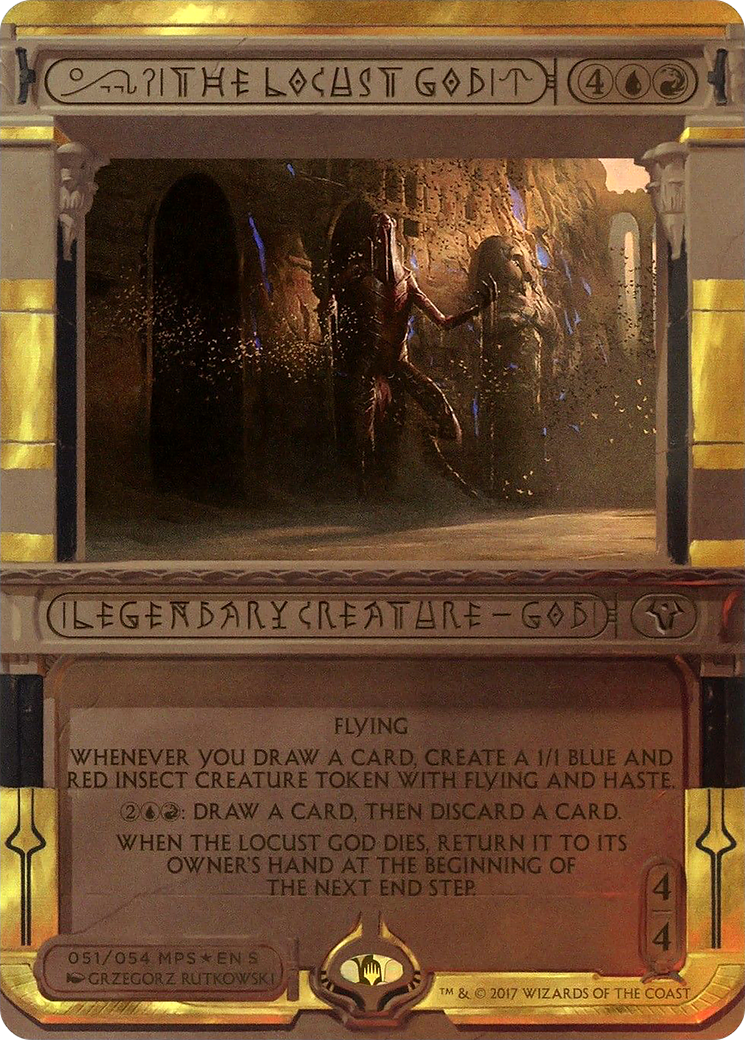 The Locust God (MPS2-051) [Amonkhet Invocations] (Borderless) Foil