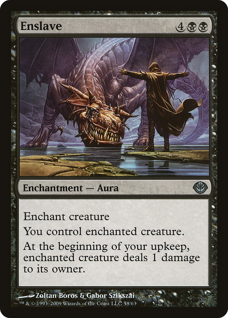 Enslave (DDD-058) [Duel Decks: Garruk vs. Liliana]
