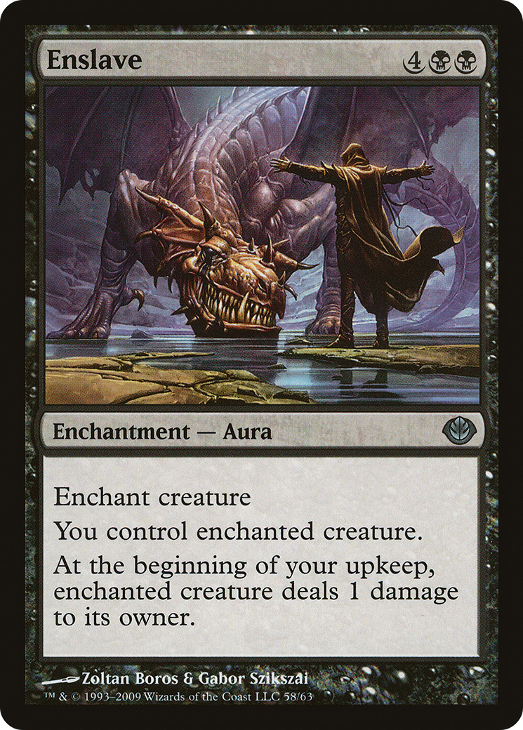 Enslave (DDD-058) [Duel Decks: Garruk vs. Liliana]