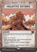 Collective Defiance (OTP-021) [Breaking News]: (Showcase) (Borderless) Foil