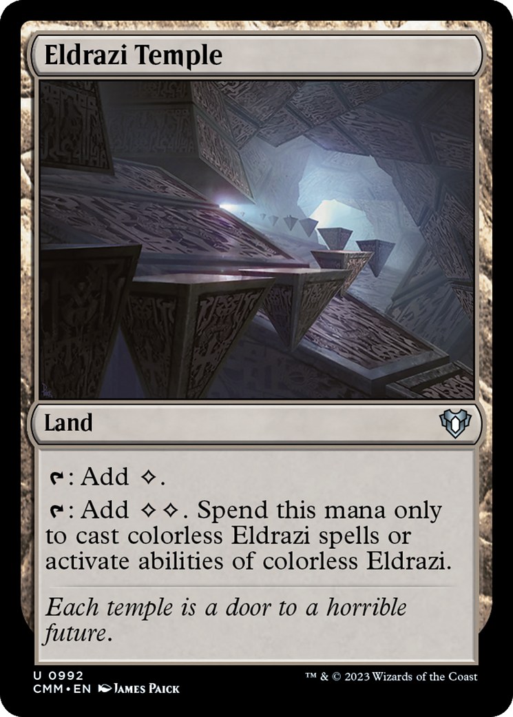 Eldrazi Temple (CMM-992) [Commander Masters]