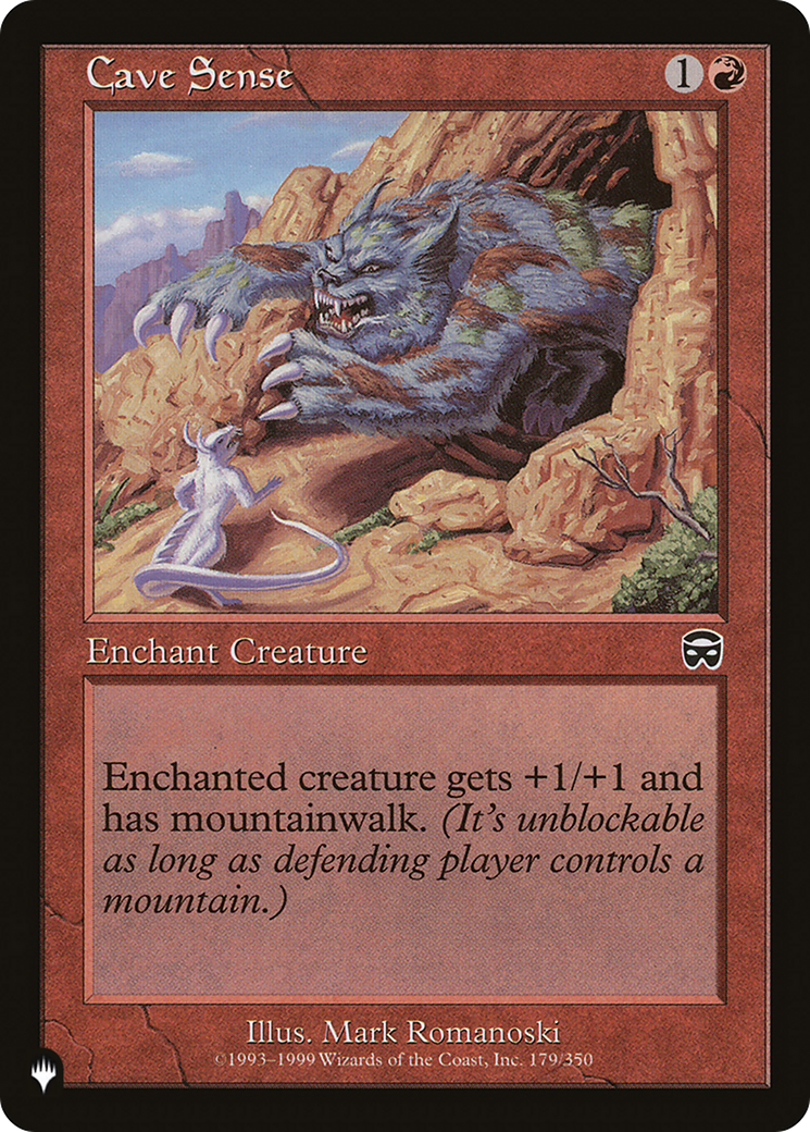 Cave Sense (LIST-MMQ-179) [The List]