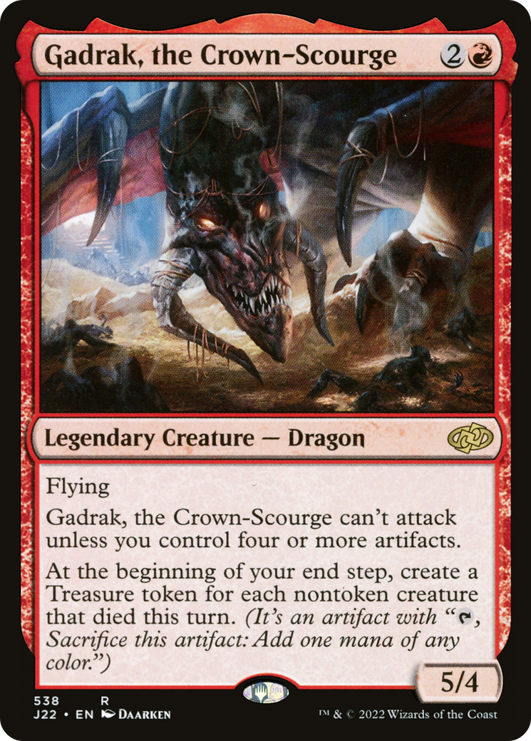 Gadrak, the Crown-Scourge (J22-538) [Jumpstart 2022]