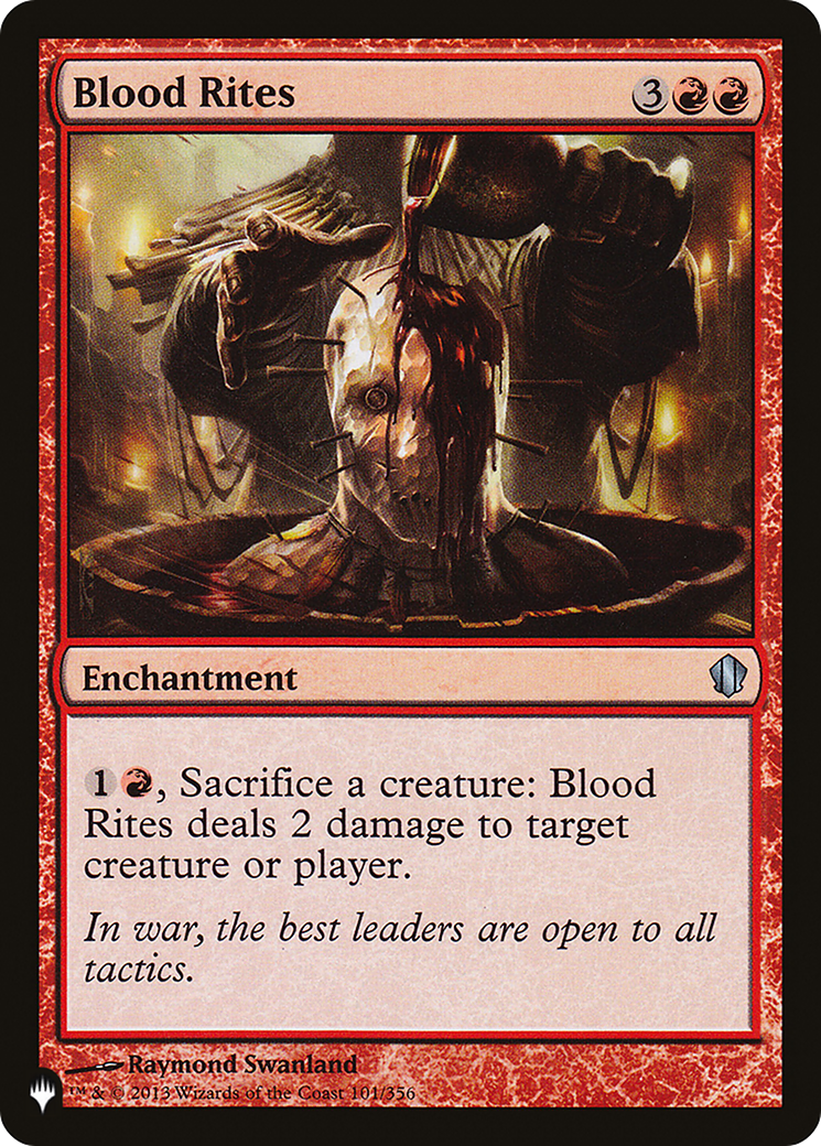 Blood Rites (LIST-C13-101) [The List]