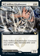 Selfless Glyphweaver // Deadly Vanity (STX-329) [Strixhaven: School of Mages]: (Extended Art) Foil