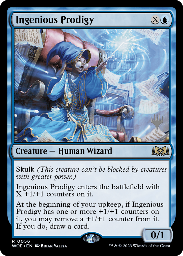 Ingenious Prodigy (PPWOE-56P) [Wilds of Eldraine Promos]