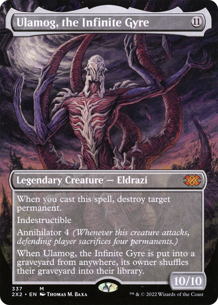 Ulamog, the Infinite Gyre (Borderless) (2X2-337) [Double Masters 2022]