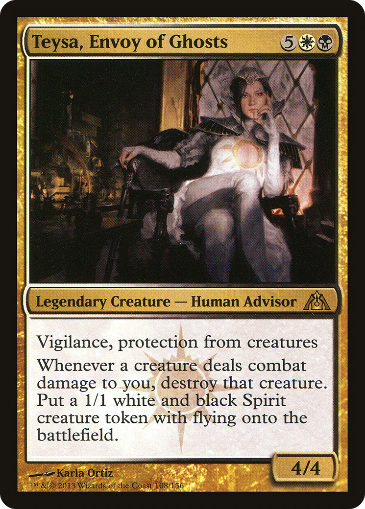 Teysa, Envoy of Ghosts (DGM-108) [Dragon's Maze]
