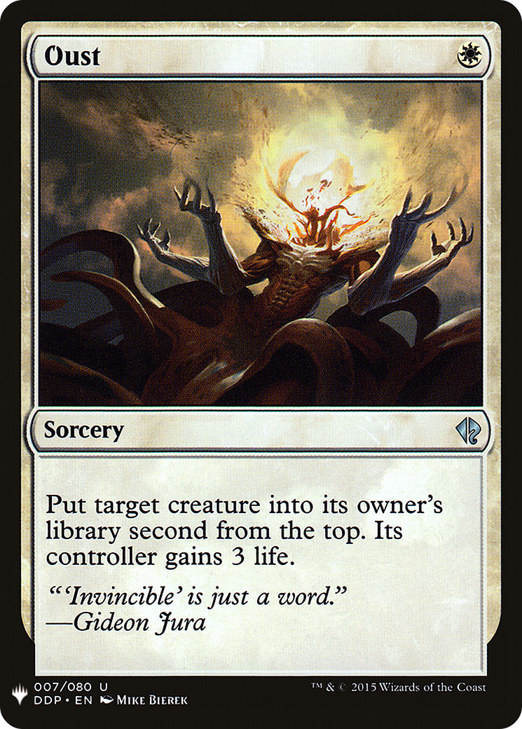 Oust (LIST-DDP-7) [The List]