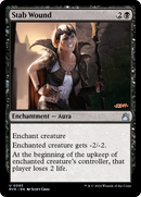 Stab Wound (RVR-093) [Ravnica Remastered] Foil