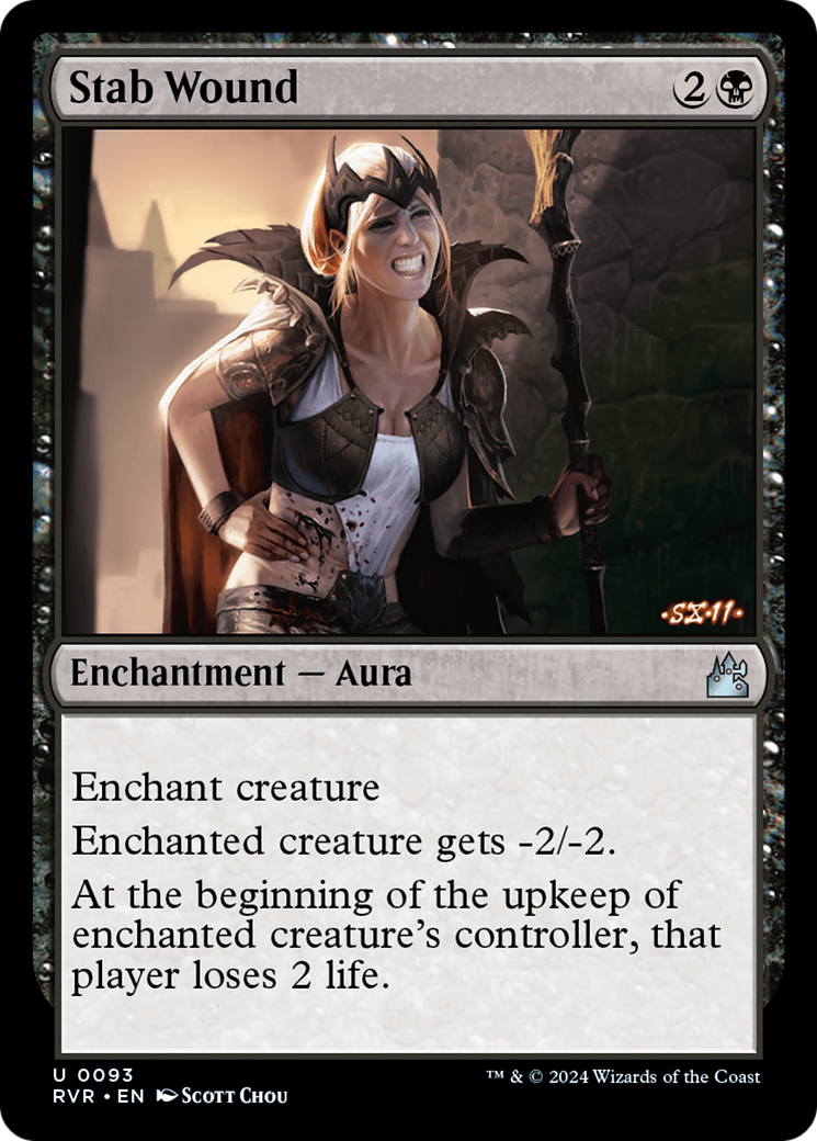 Stab Wound (RVR-093) [Ravnica Remastered]