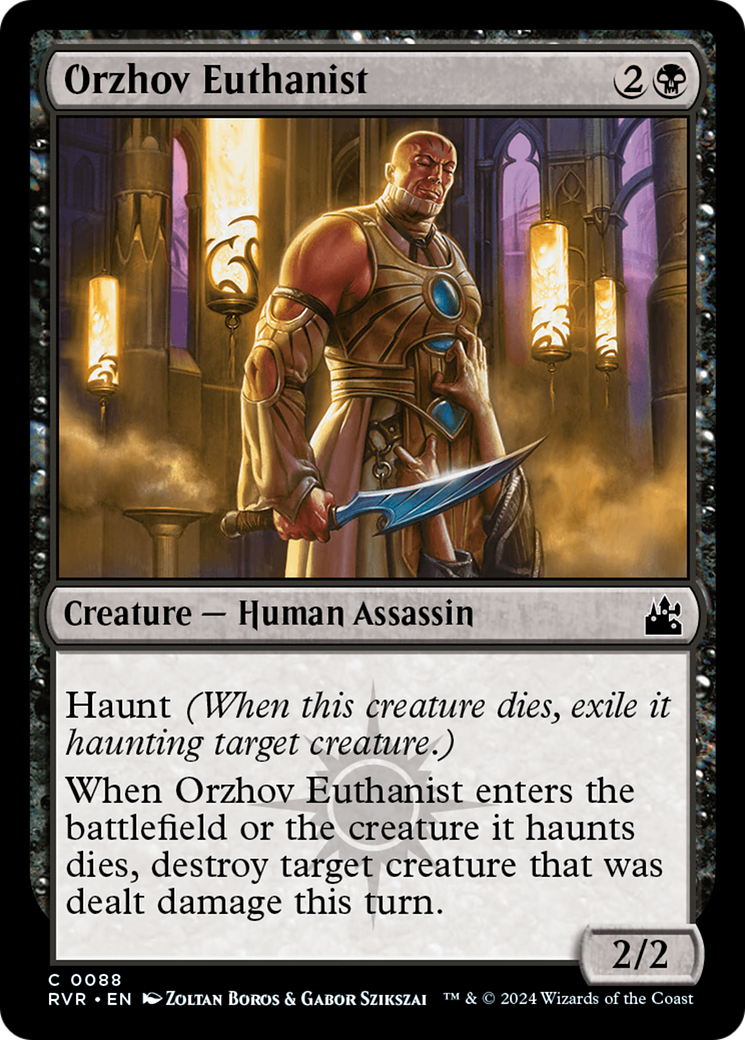 Orzhov Euthanist (RVR-088) [Ravnica Remastered] Foil