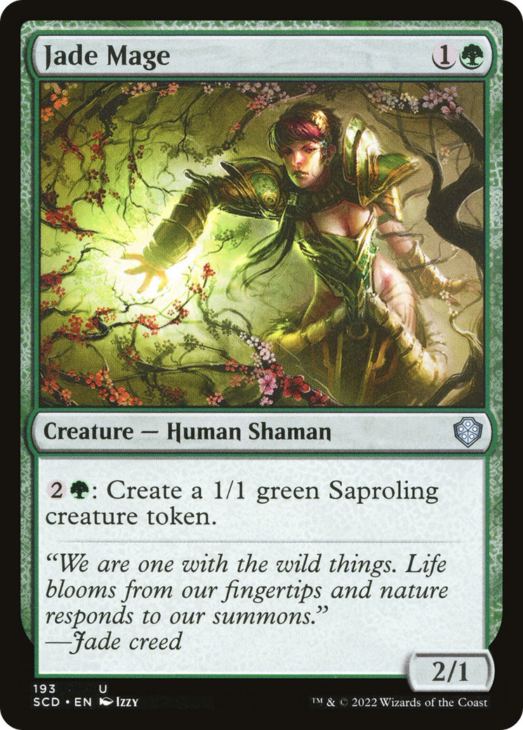 Jade Mage (SCD-193) [Starter Commander Decks]