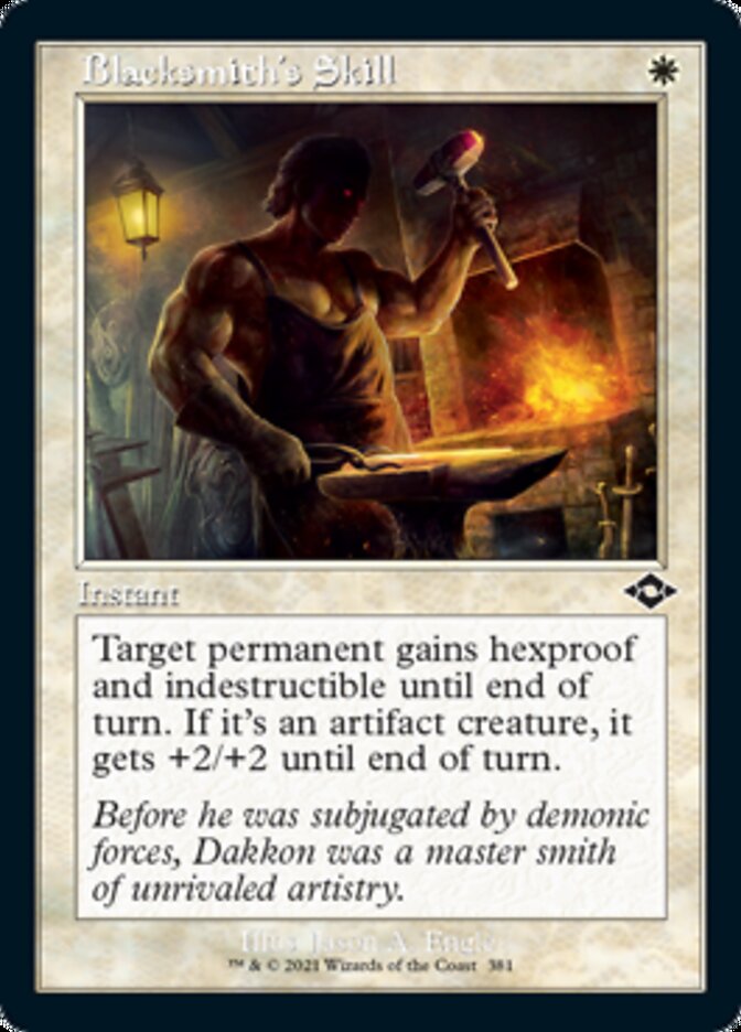 Blacksmith's Skill (MH2-381) [Modern Horizons 2]