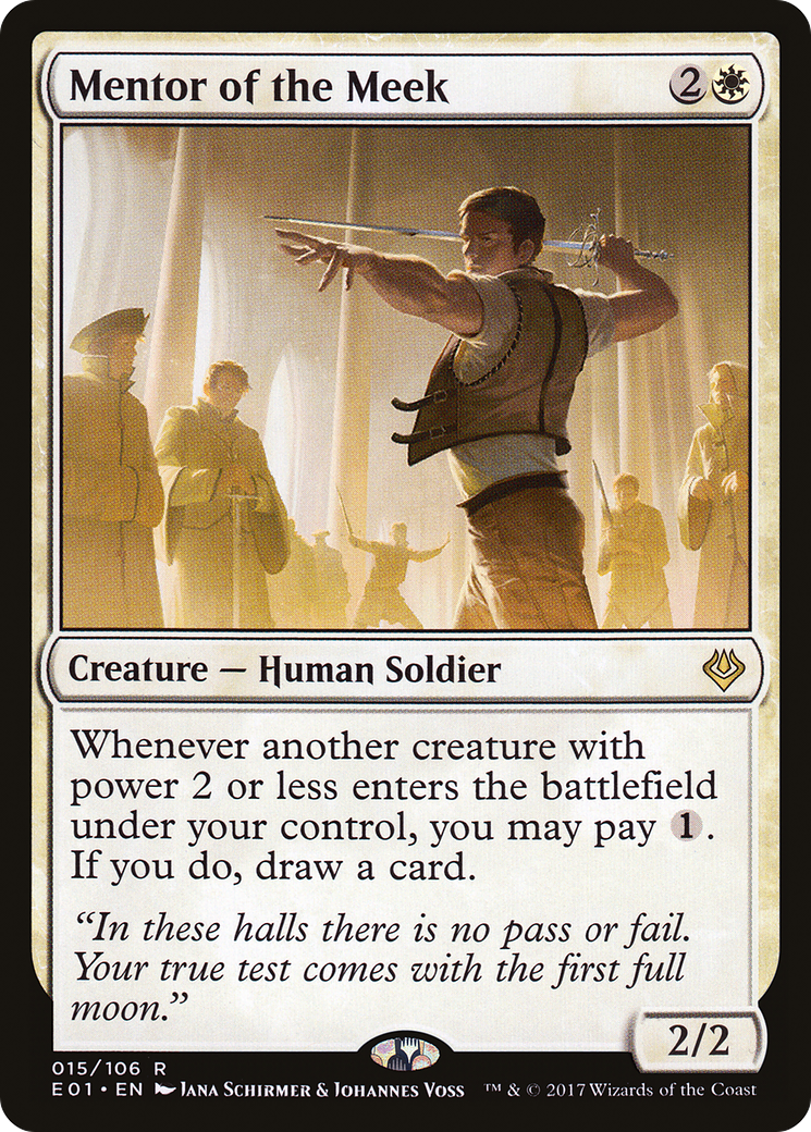 Mentor of the Meek (AC2-015) [Archenemy: Nicol Bolas]