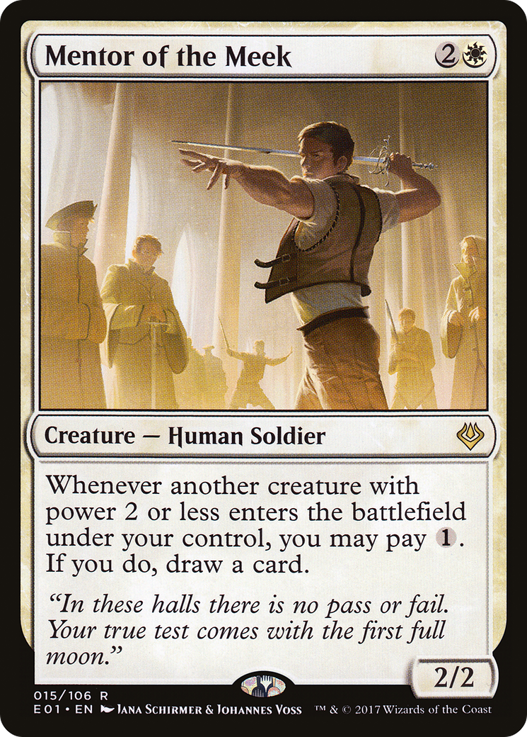 Mentor of the Meek (AC2-015) [Archenemy: Nicol Bolas]